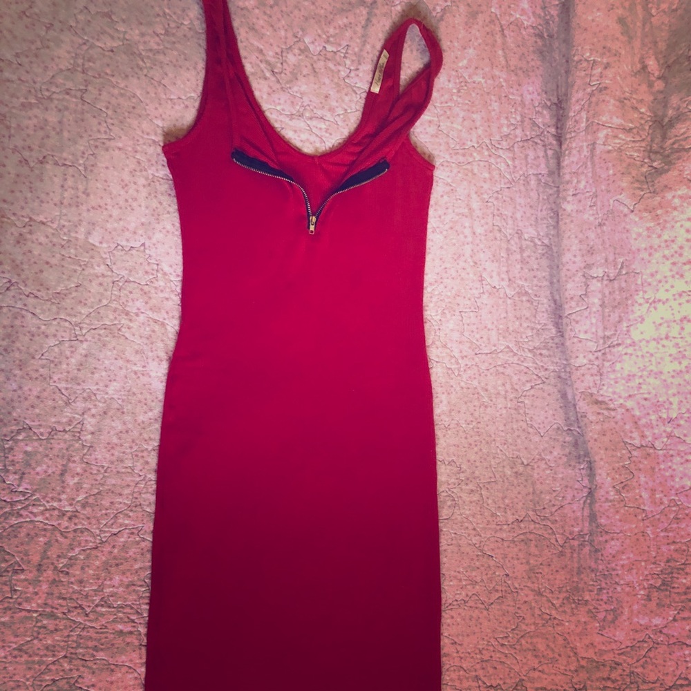 Red Bodycon Dress.
